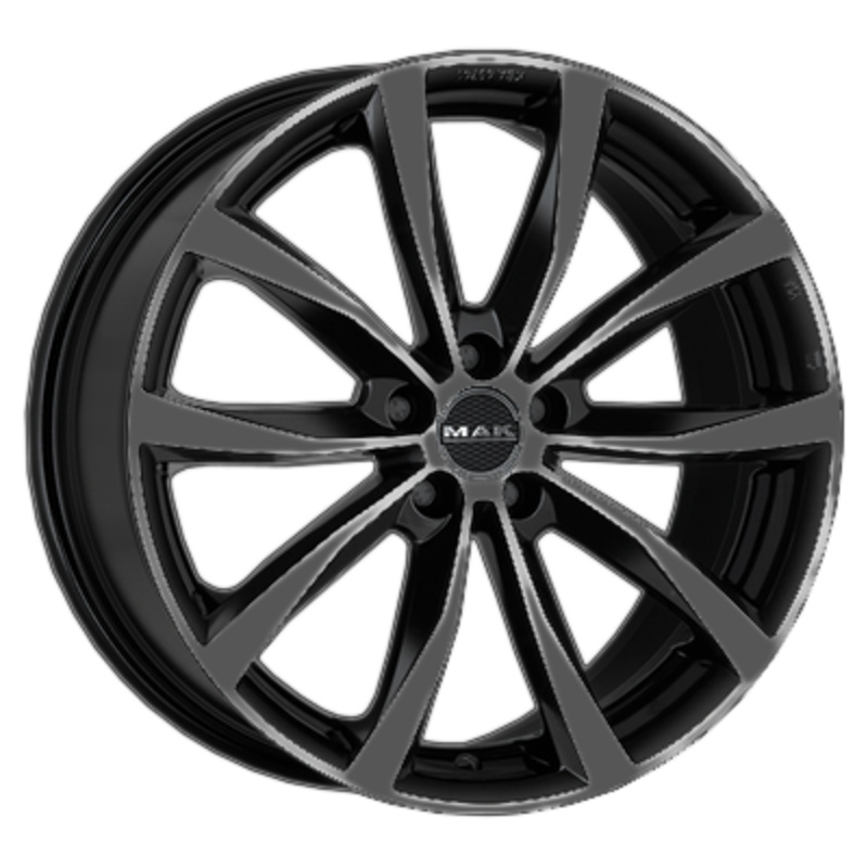 7x17/5x112 ET40 D57,1 Wolf Gloss Black
