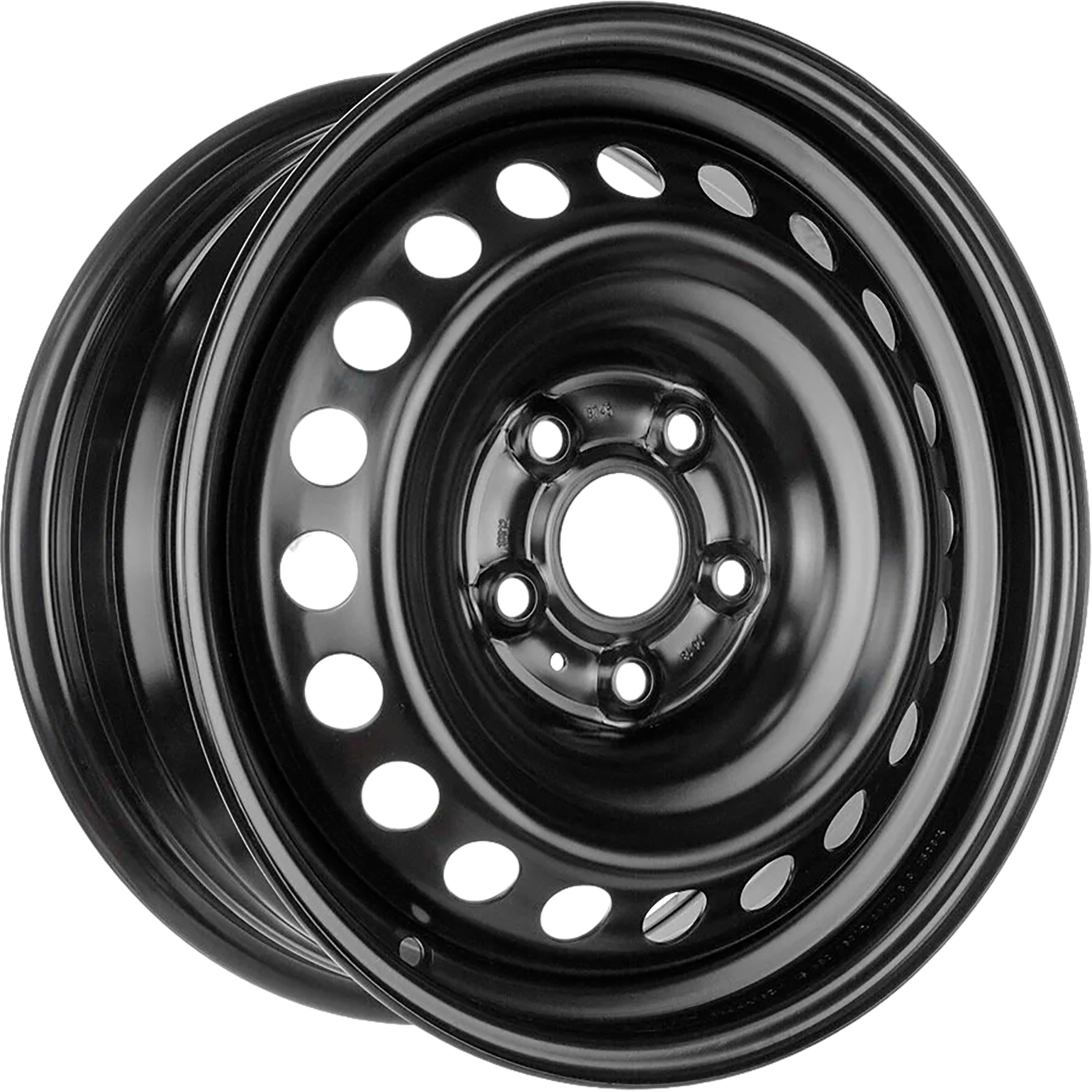 6x16/4x100 ET49 D54 16023 AM Black Huyndai / Kia Solaris/Rio