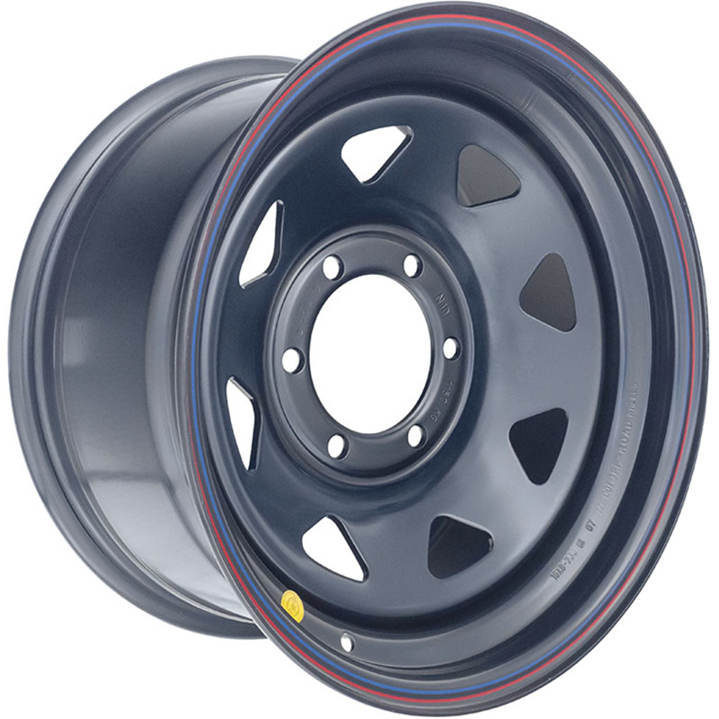 8x16/6x139,7 ET10 D110 Toyota Hilux 2.5D, 3.0D Черный (треуг. мелкий, с увелич.полкой под суппорт)