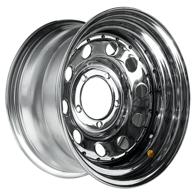 Off-Road Wheels R16 8J PCD 5x139,7 ET-19 D110 УАЗ Хромированный