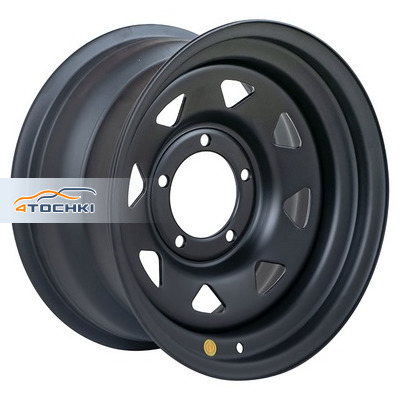 8x16/5x139,7 ET-3 D110,5 УАЗ (треуг. мелкий) Черный матовый