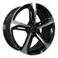 8,5x20/5x112 ET32 D66,45 5098 Gloss Black Machine Face (PDW)