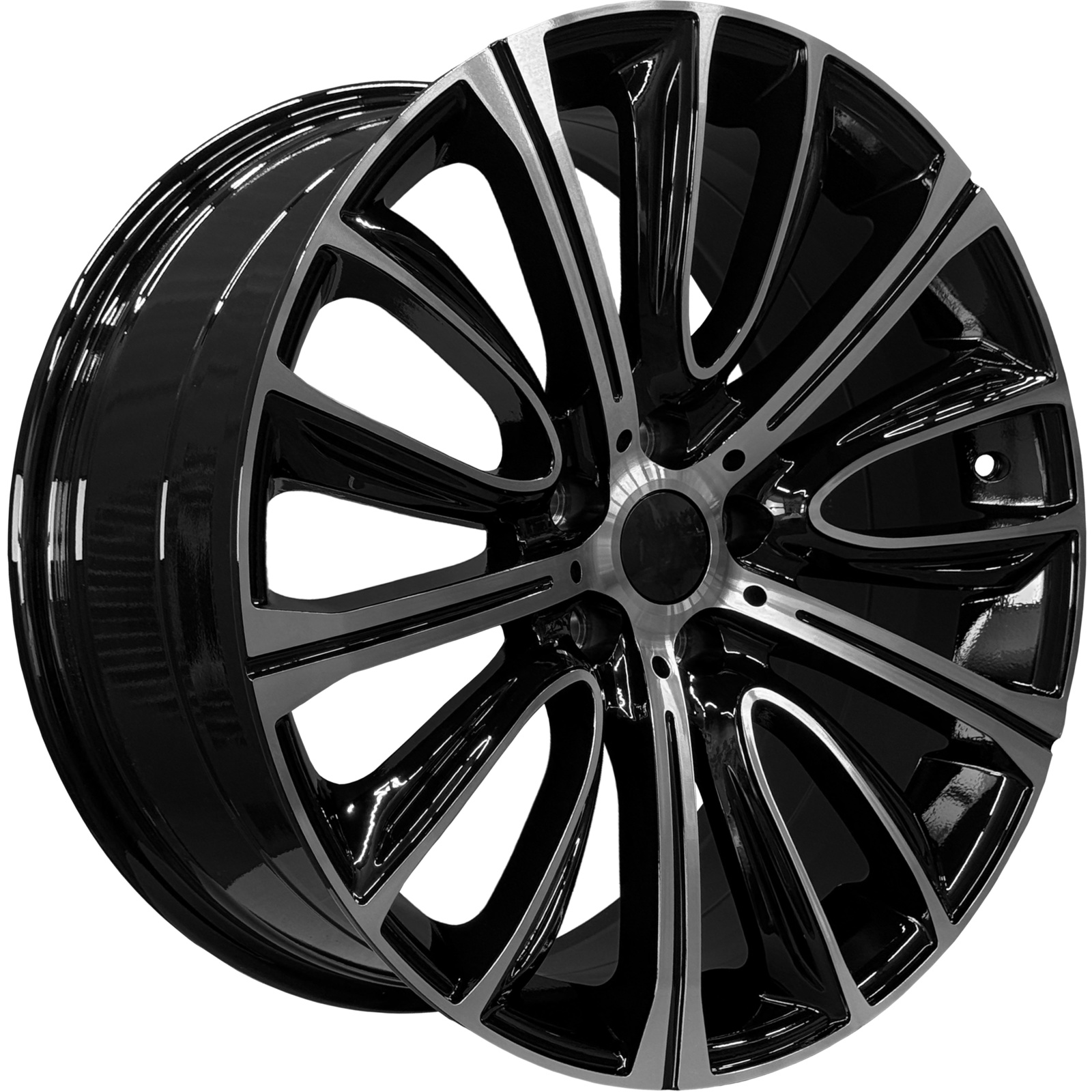 8,5x18/5x112 ET30 D66,6 5241 Gloss Black Machine Face (PDW)