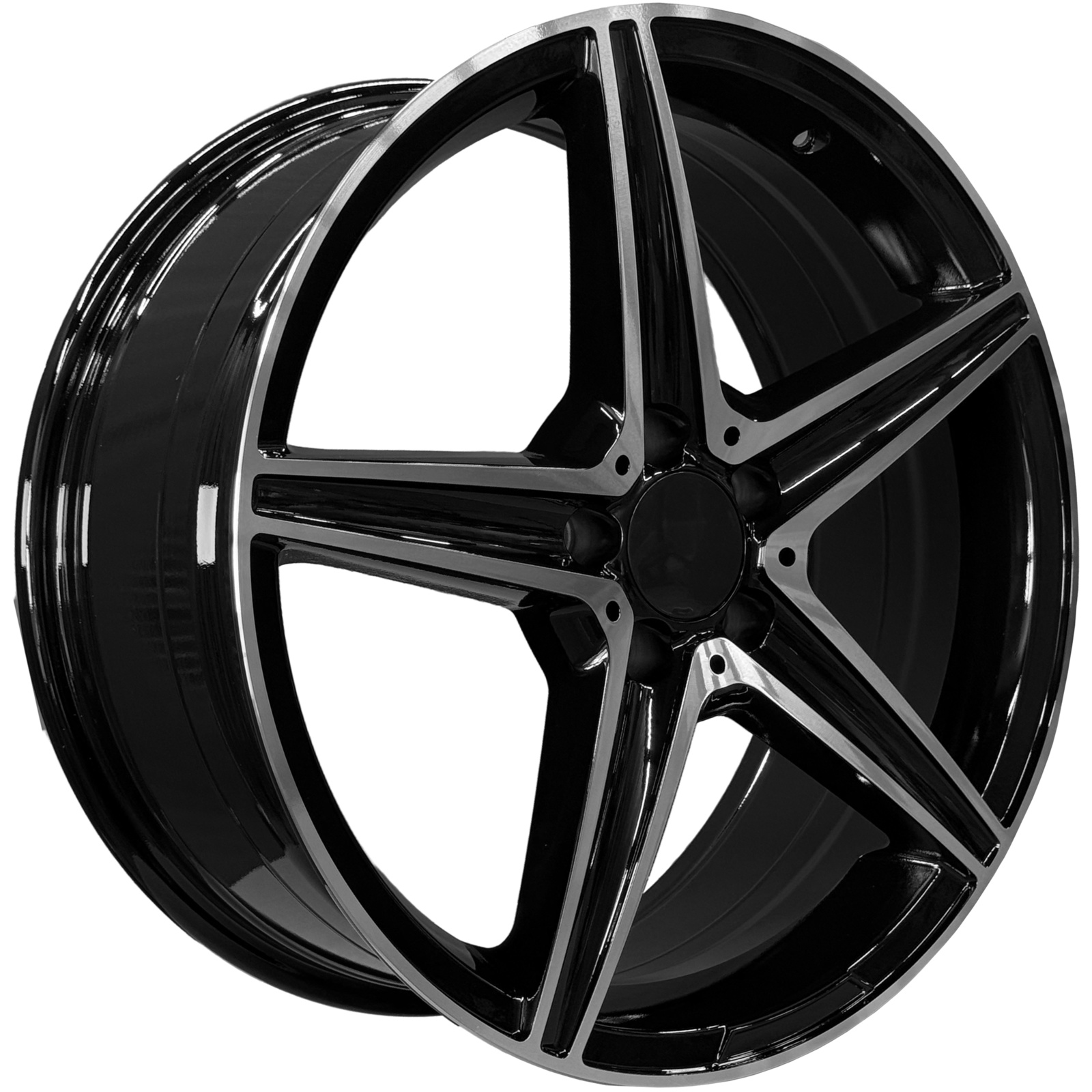 9x19/5x112 ET38 D66,6 5261 Gloss Black Machine Face (PDW)