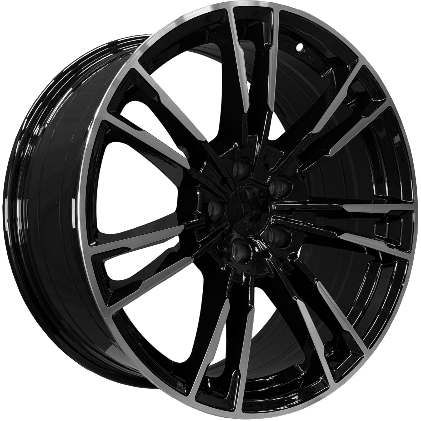 9,5x19/5x112 ET35 D66,5 5380 Gloss Black Machine Face (PDW)