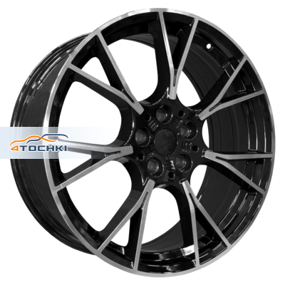 8,5x19/5x112 ET25 D66,6 5407 Gloss Black Machine Face (PDW)