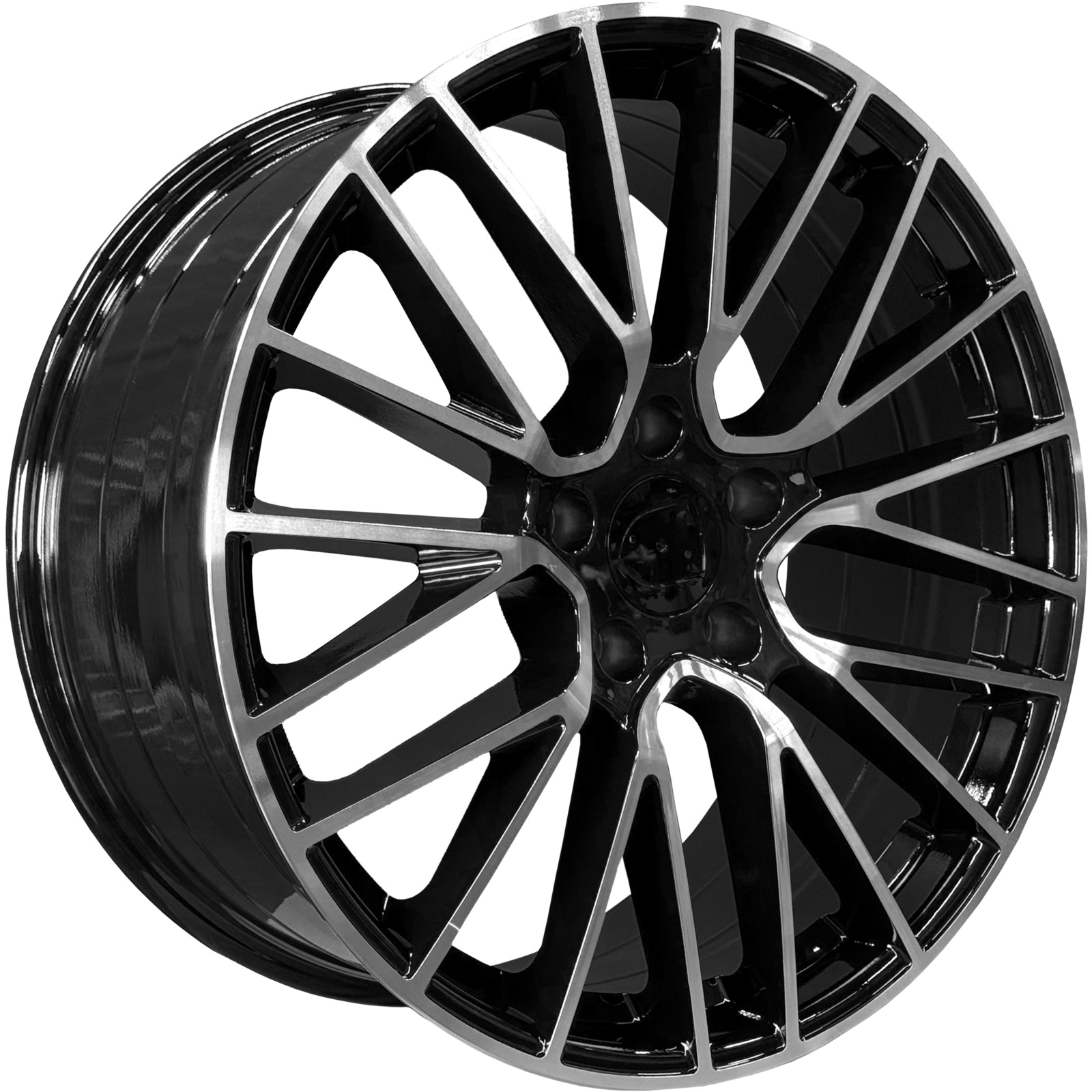 11x21/5x130 ET58 D71,5 5413 Gloss Black Machine Face (PDW)