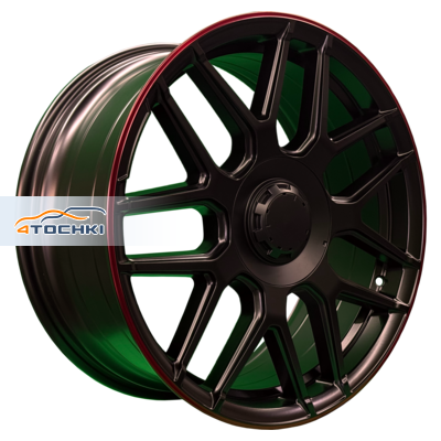 8,5x19/5x130 ET38 D66,6 L5424 Satin Black Red Lip (PDW)