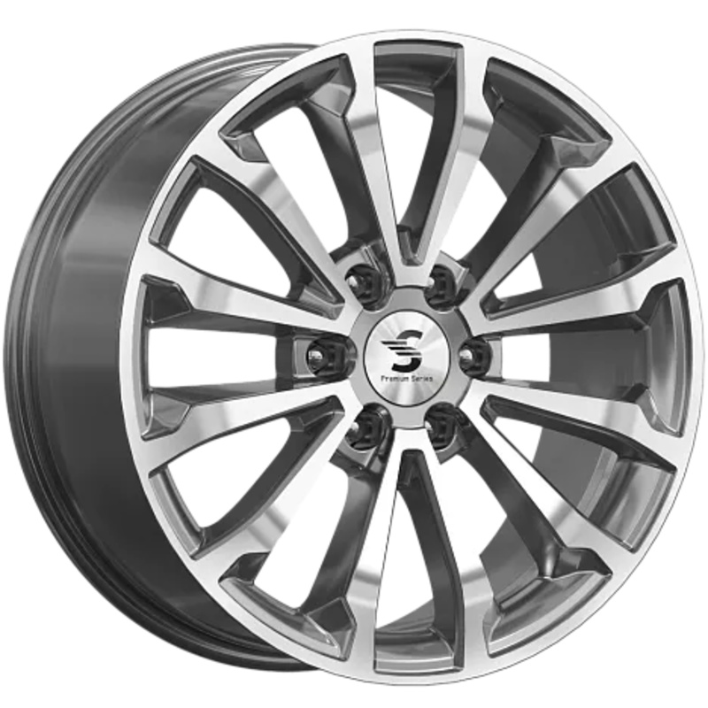 8,5x20/6x139,7 ET33 D75,1 КР006 (Haval H9) Diamond Gloss Graphite (78878)