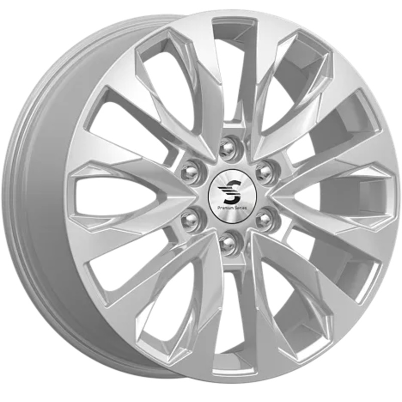 8x20/6x139,7 ET60 D95,1 КР007 (Land Cruiser 300) Elite Silver