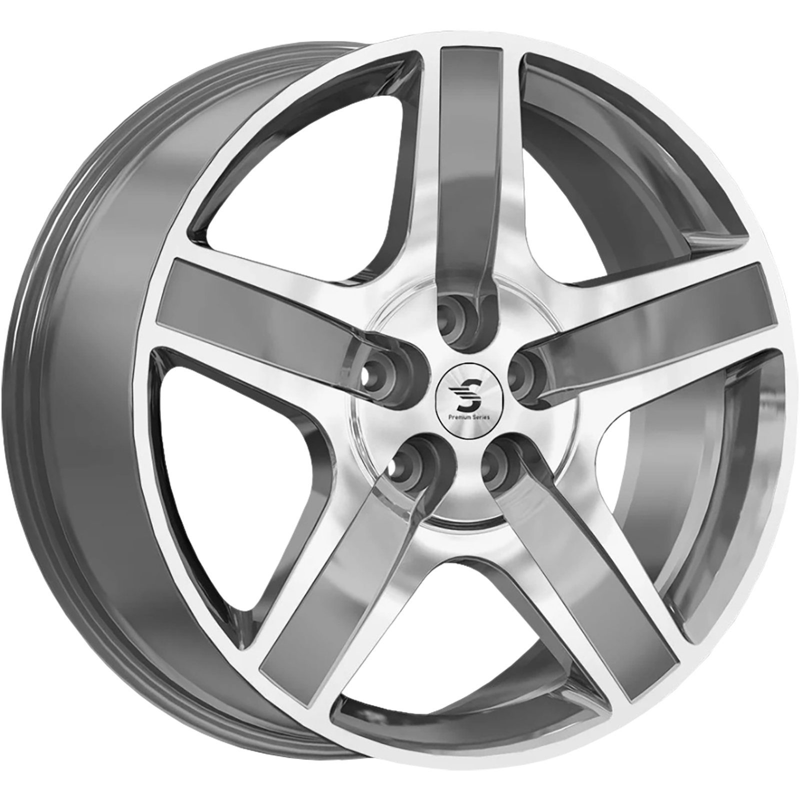 8,5x20/5x112 ET34 D66,6 КР008 (Audi Q5) Diamond Gloss Graphite