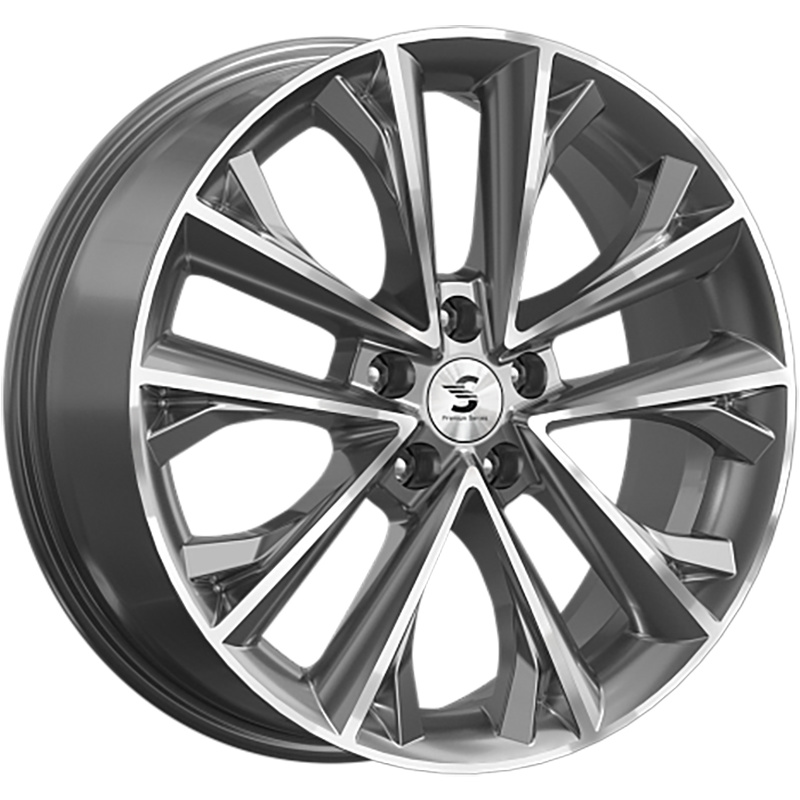 7x18/5x108 ET38 D60,1 КР012 (Jetour X70 Plus/X90 Plus) Diamond Gloss Graphite