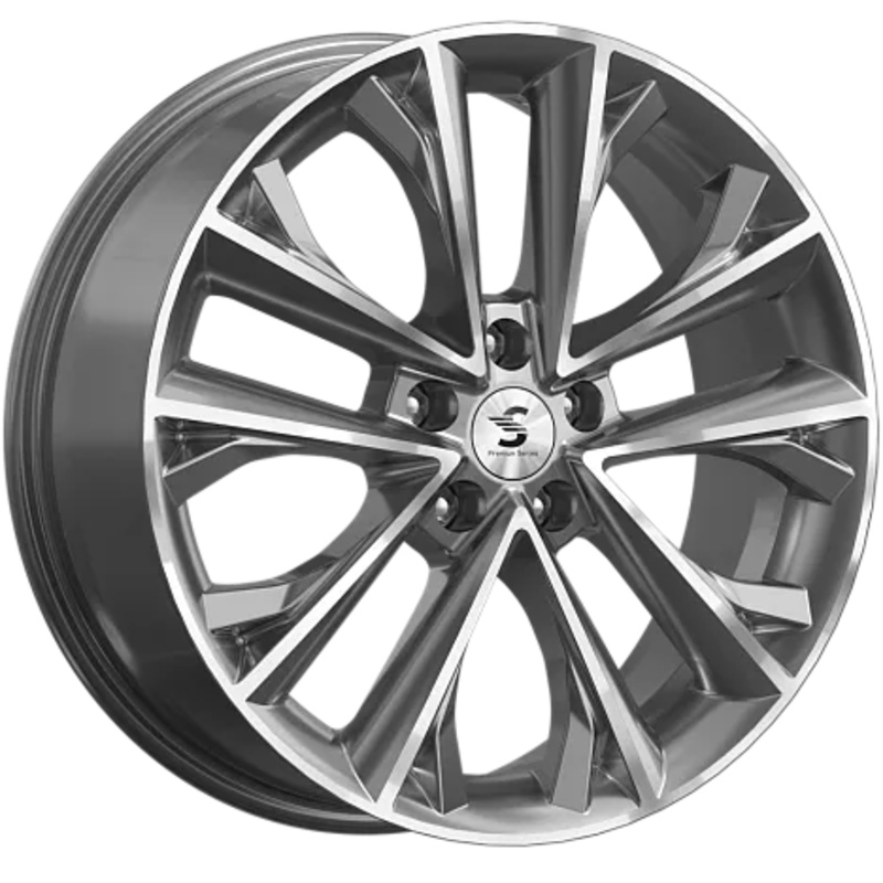 7x18/5x108 ET47 D60,1 КР012 (Tiggo 8 Pro) Diamond Gloss Graphite