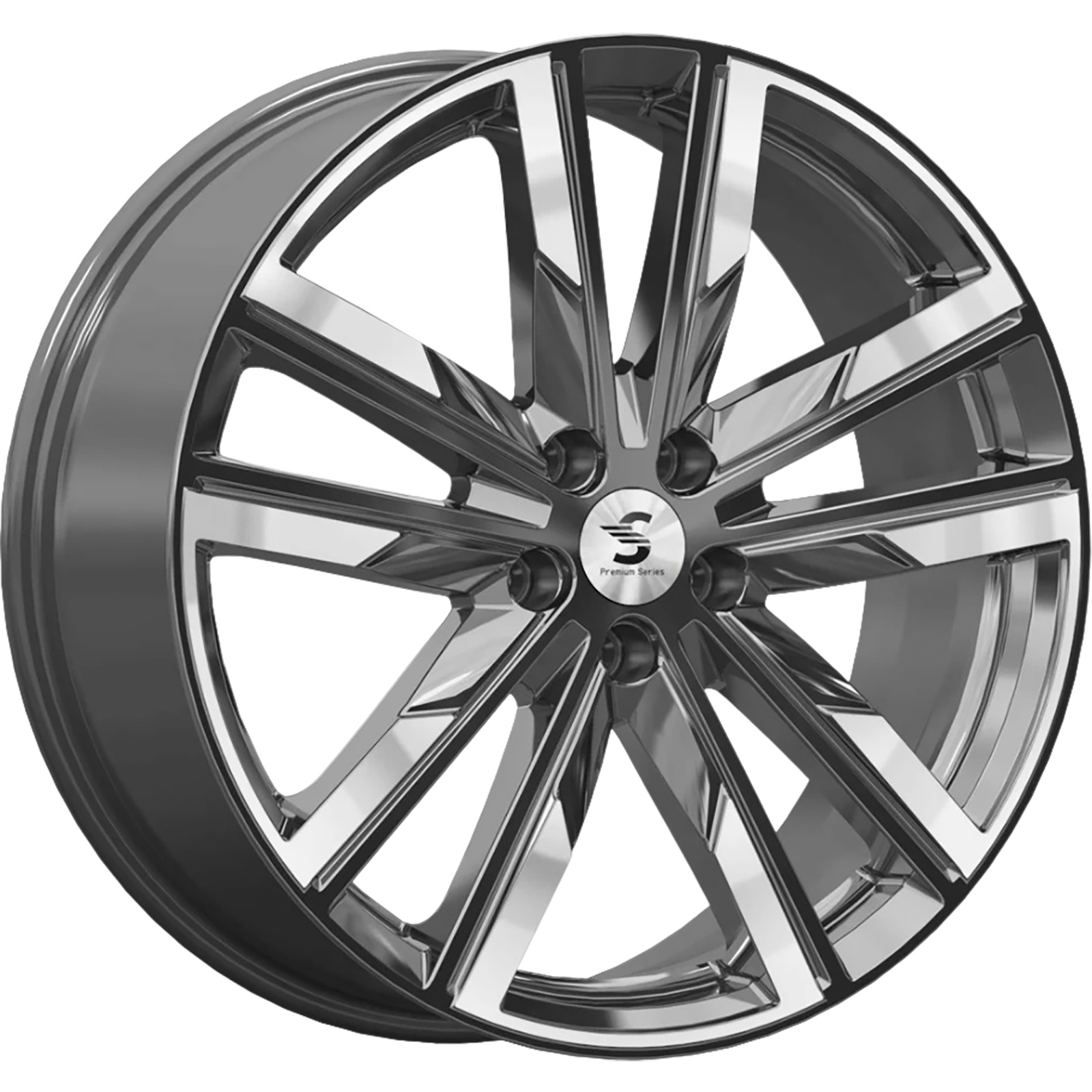 8x20/5x114,3 ET40 D67,1 КР014 (RAV4 XA5) Diamond Gloss Graphite