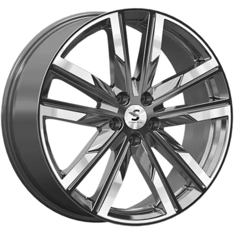 8x20/5x112 ET41 D57,1 КР014 (Tiguan) Diamond Gloss Graphite
