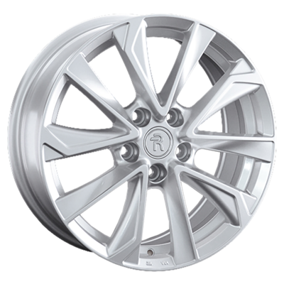 Replay R19  7,5J  PCD 5x114,3 ET45 ЦО 66,6 HV106 Sil (конус, C570)