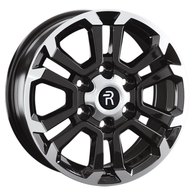 Replay R16  7J  PCD 6x139,7 ET46 ЦО 67,1 MI168 BKF (конус)