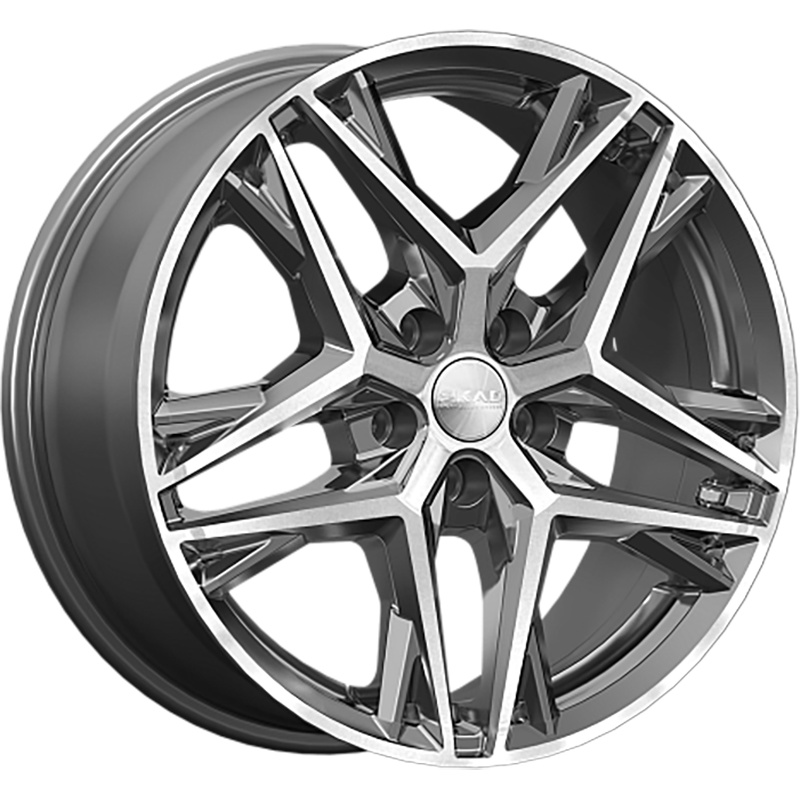 8x18/5x114,3 ET40 D66,6 Челси (КЛ1100) Алмаз графит