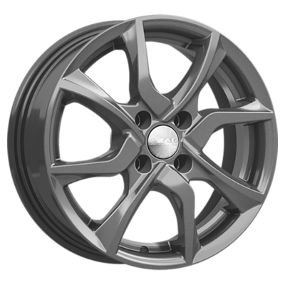 6x15/4x98 ET35 D58,6 Тулон (КЛ233) Графит