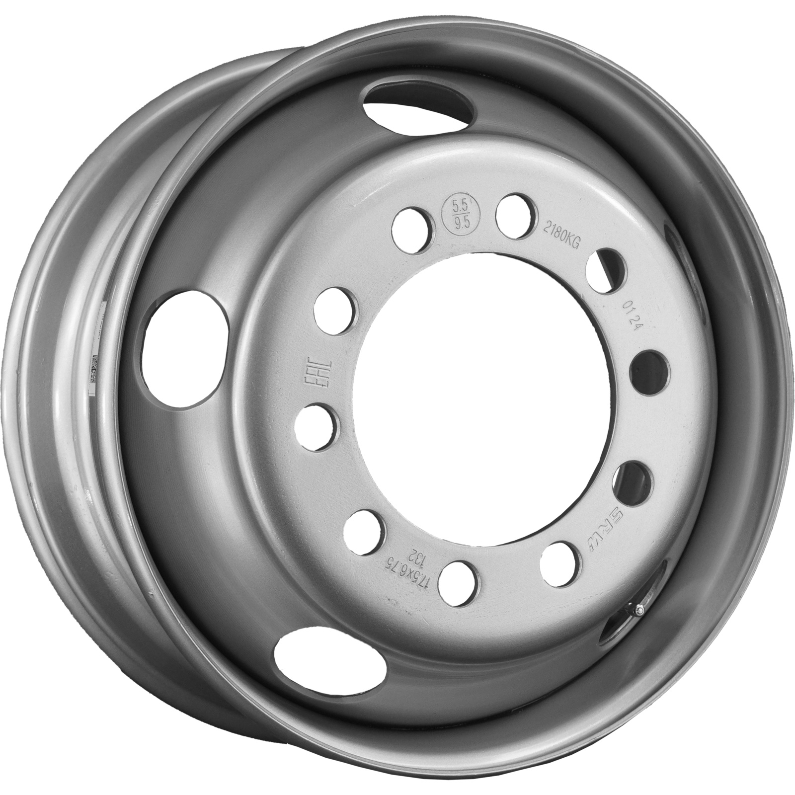 6x17,5/10x225 ET135 D176 Silver (3176072) (б/к)