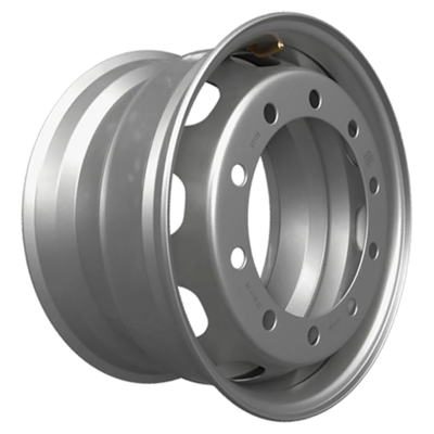 11,75x22,5/10x335 ET135 D281 Silver (8221106) (15,5 мм) Китай, руль 5 000 кг усил.