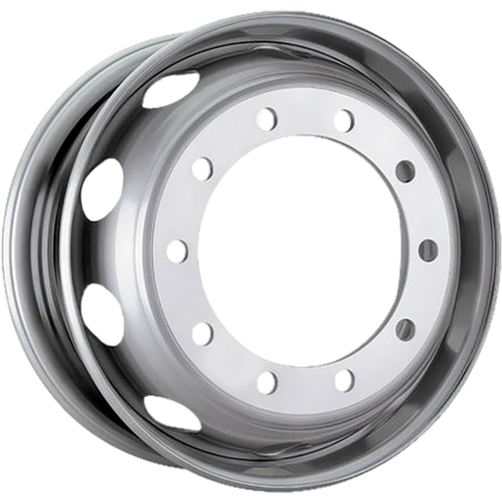8,5x24/10x335 ET180 D281 Silver (3248505) Камаз 6580 / Вольво / Скания / Ман / Мерседес (б/к)
