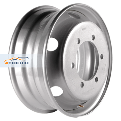 6x17,5/6x222,25 ET127 D164 Silver (3176050) (9,5 мм) 2 300 кг