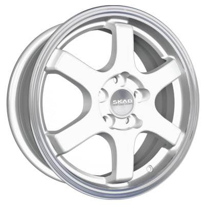 6x15/4x98 ET38 D58,6 Киото (КЛ249) Алмаз белый (АРС 014 black)