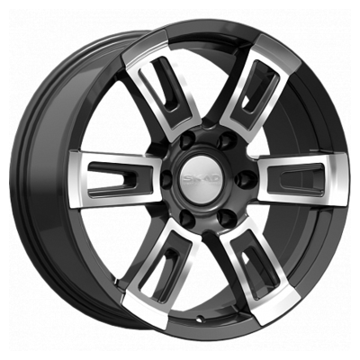 8x18/6x139,7 ET30 D67,1 Тор (КЛ252) Алмаз (АРС 014 black)