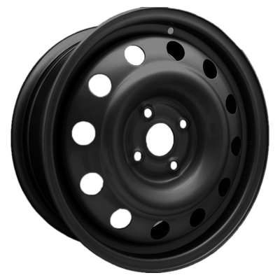 6x15/4x100 ET48 D54,1 Hyundai Solaris, Kia Rio Черный