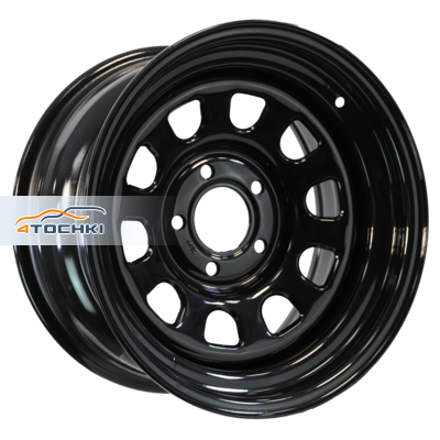 8x16/5x120 ET0 D75 Land Rover Discovery 2, VW Amarok Semicircle Gloss Black (LTM)