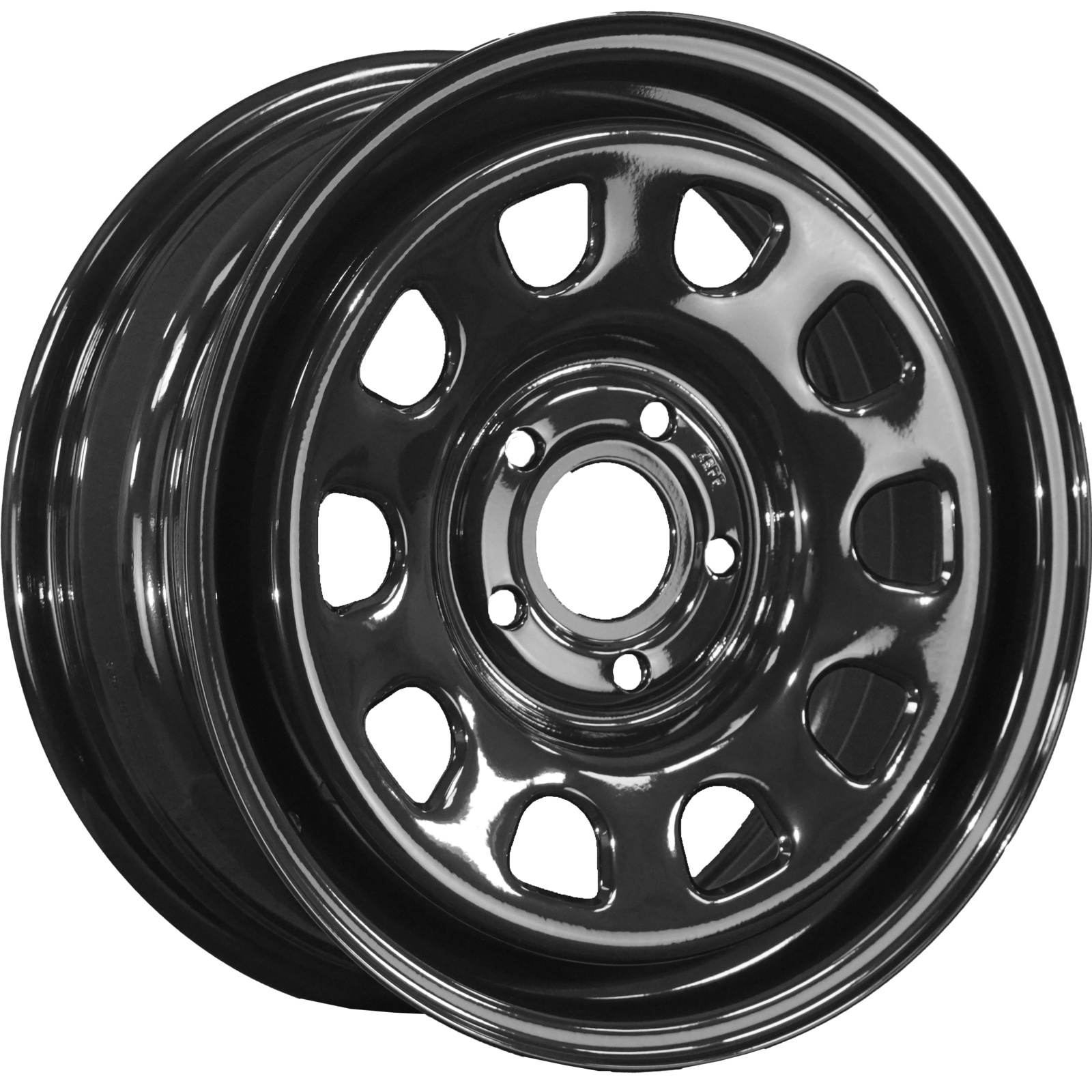 7x17/5x114,3 ET40 D66,1 Nissan Qashqai/ X-Trail/ Toyota Rav4 Semicircle Gloss Black (LTM)