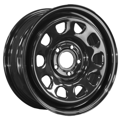 6,5x16/5x114,3 ET40 D66,1 Nissan Qashqai/ X-Trail/ Toyota Rav4 Semicircle Gloss Black (LTM)