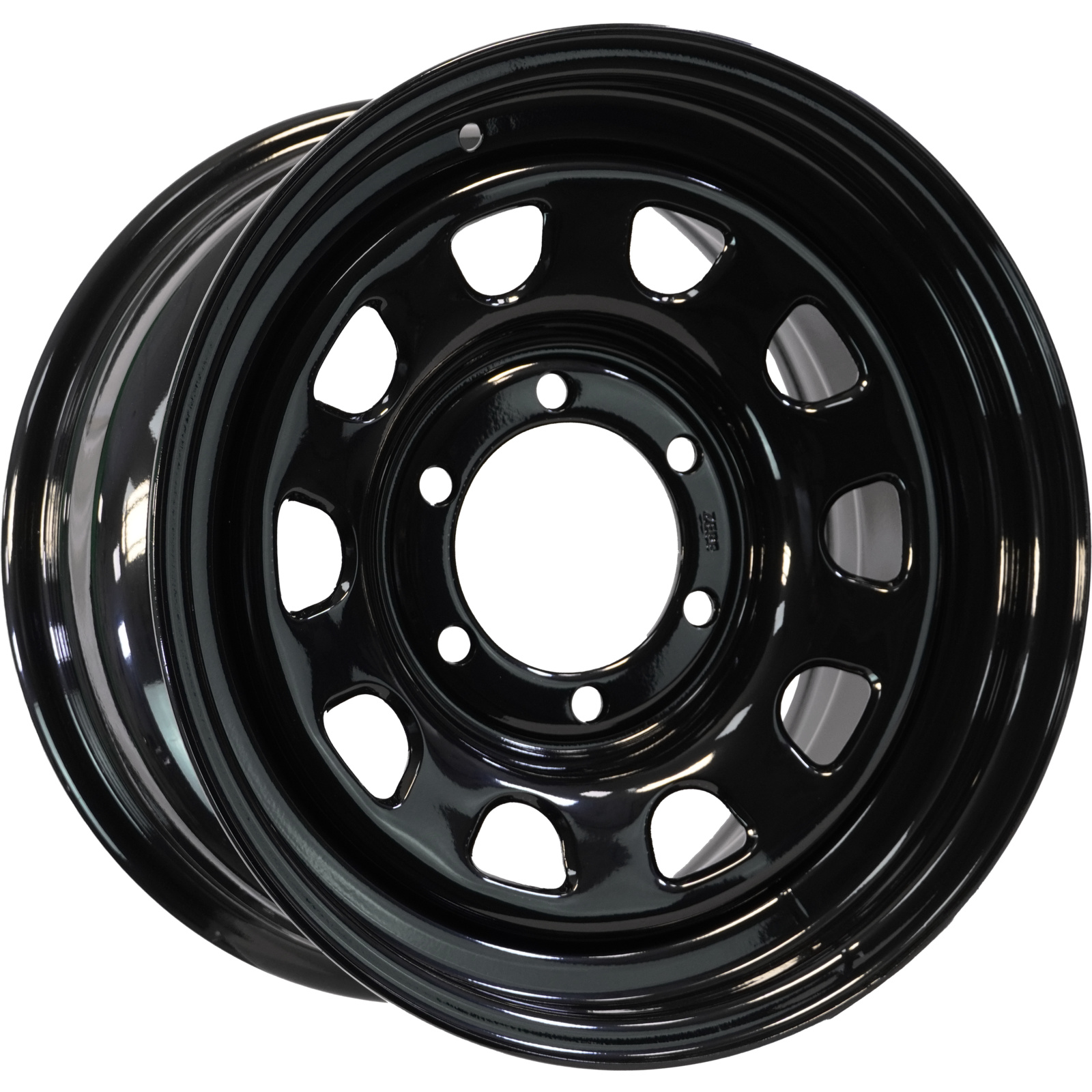 8x16/6x139,7 ET30 D110 Toyota/Nissan/L200 2005+ Semicircle Gloss Black (LTM)