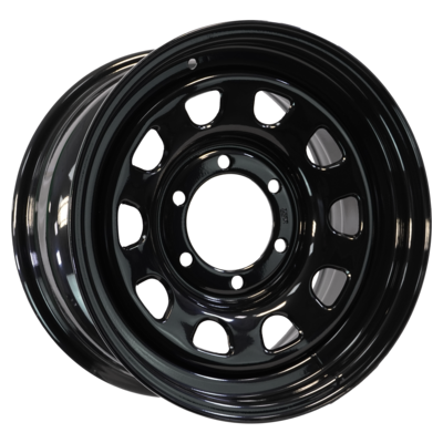 ZEPP 4х4 R16 8J PCD 6x139,7 ET30 D110 ToyotaNissanL200 2005+ Semicircle Gloss Black (LTM)