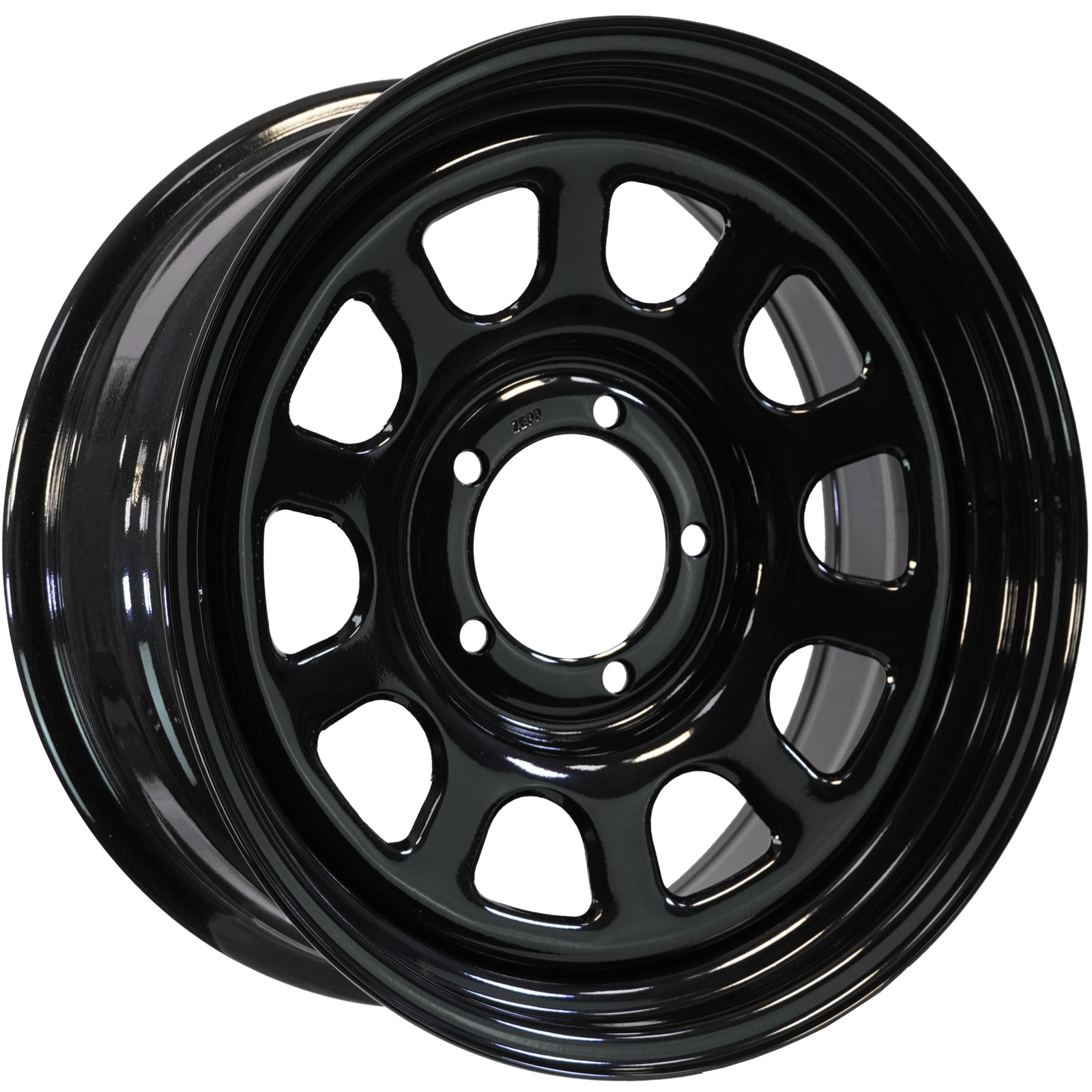 8x18/5x139,7 ET15 D110 УАЗ, ГАЗ Соболь, Dodge Ram 1500 Semicircle Gloss Black (LTM)