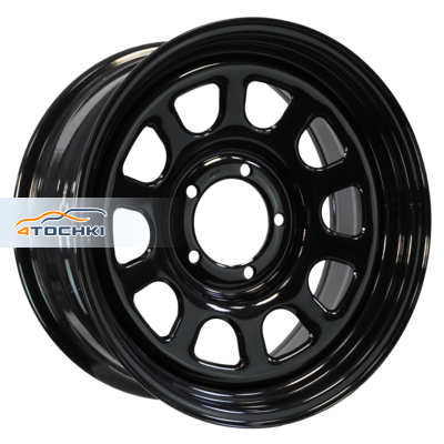 8x18/5x139,7 ET15 D110 УАЗ, ГАЗ Соболь, Dodge Ram 1500 Semicircle Gloss Black (LTM)
