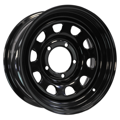 7x16/5x139,7 ET-3 D110 УАЗ Round Gloss Black (LTM)