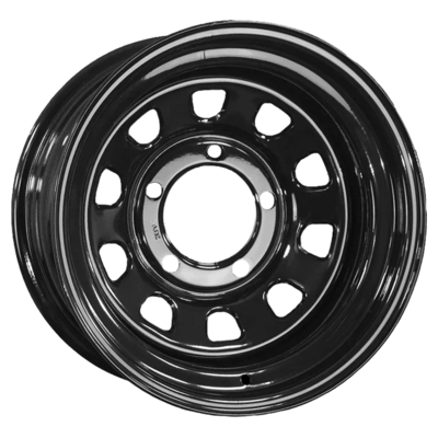 8x16/5x139,7 ET-24 D110 УАЗ Semicircle Gloss Black (LTM)