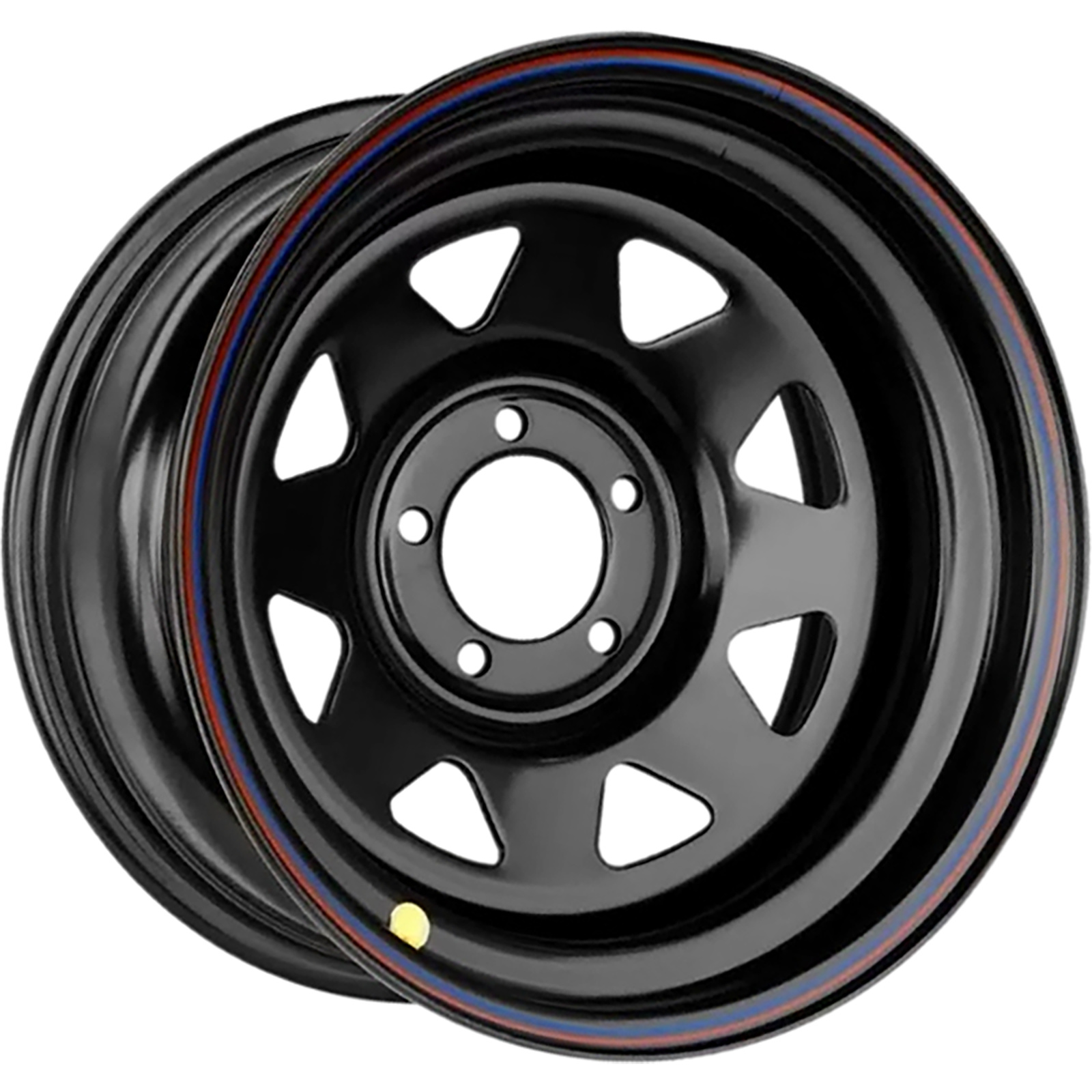 8x16/5x139,7 ET-25 D110 УАЗ Triangle Gloss Black (LTM)