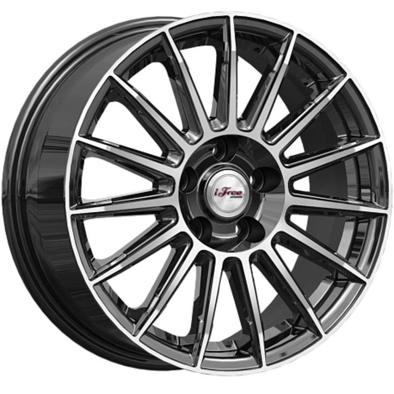 6,5x16/5x100 ET38 D57,1 Азур (КС1052) Блэк Джек