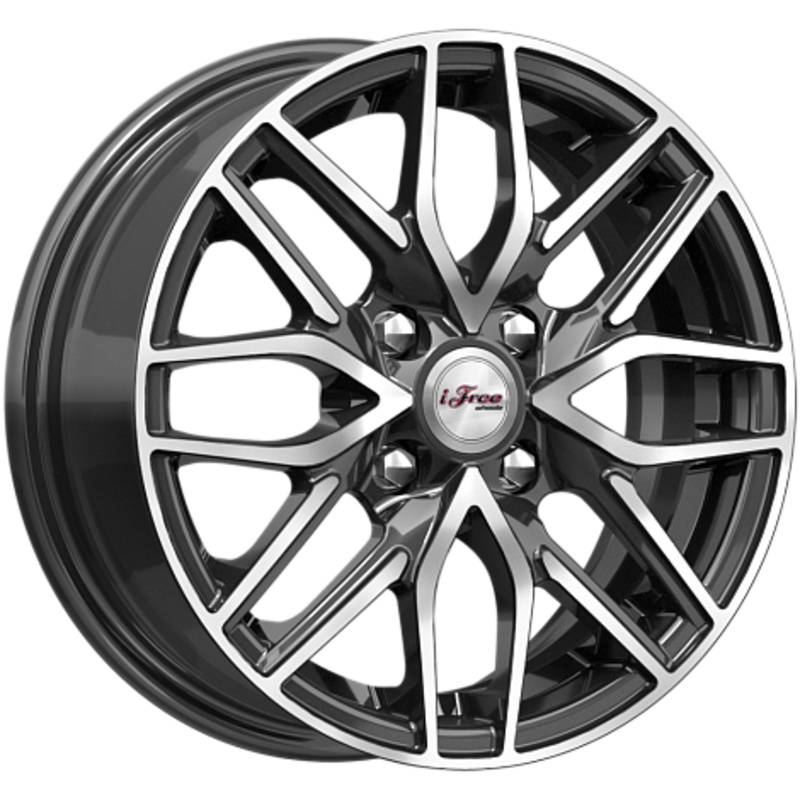 5,5x14/4x100 ET40 D60,1 Кайкос (КС1001) Блэк Джек