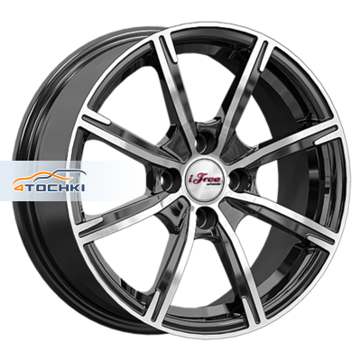 6x15/4x98 ET33 D58,5 Калибр (КС1117) Блэк Джек