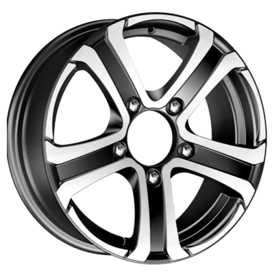 6x16/5x139,7 ET40 D98 Хафпайп (КС683) Блэк Джек